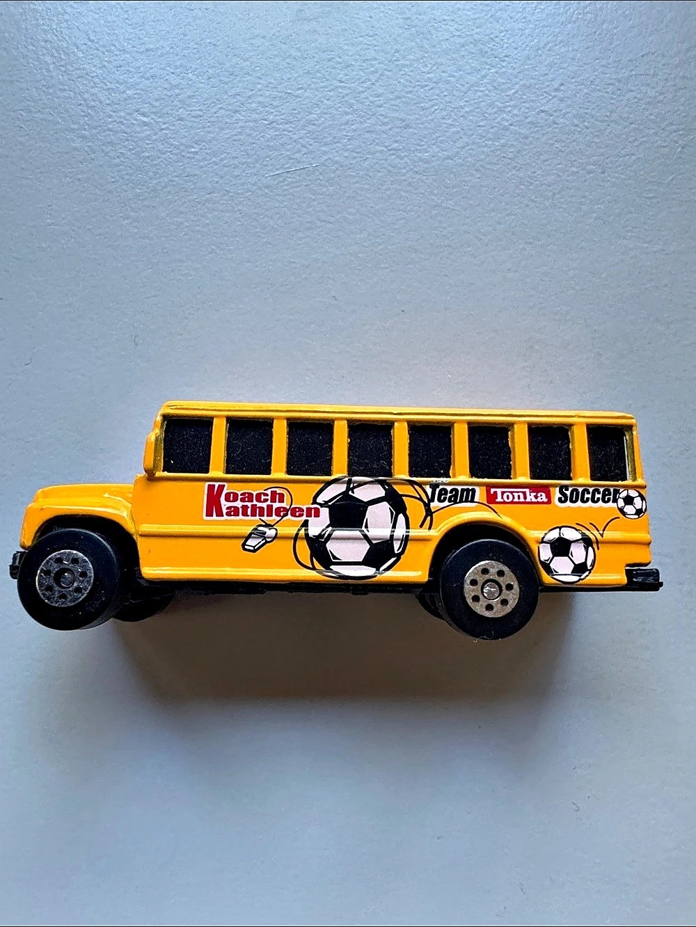 Tonka School Bus Yellow Soccer Toy